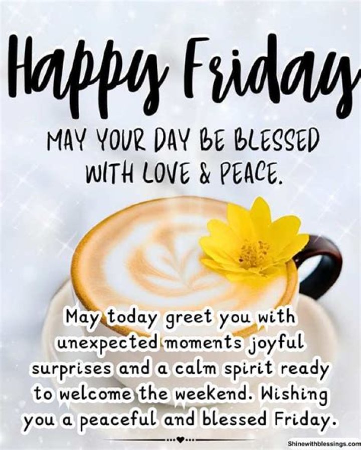 Discover Surprising Insights Into "Happy Friday And Blessed Weekend"